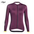 thumbnail image 3 of CHEJI Nuevas camisetas de ciclismo Ropa de verano para mujer Primavera y verano Bicicleta de carretera Deporte Camiseta de manga larga Temperamento Todo fósforo, 3 of 5