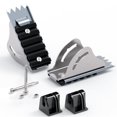 thumbnail image 1 of DITKOK 26-2 Kit de zapatos/pies de repuesto para escalera extensible - Piezas de escalera extensible de aluminio - Pies de escalera extensible de seguridad (consulte los modelos a continuación) | D120, 1 of 8