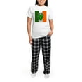thumbnail image 5 of CafePress - Hennessey Flag Arms Women's Light Pajamas - Women's Short Sleeve Print T-Shirt and Pants Light Cotton Pajama Set, 5 of 7