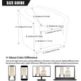 thumbnail image 2 of Club Chair Slipcover,Stretch Spandex Removable Geometric Pattern Armchair Covers, Tub Chair Covers Furniture Protector for Living Room Arm Chair Cover Geometric Couch Covers (Pattern 1), 2 of 3