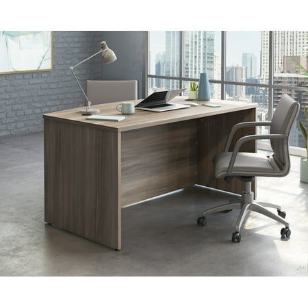 UPC: 0042666096188 | Sauder Affirm® 60  Bowfront Executive Desk in Hudson Elm
