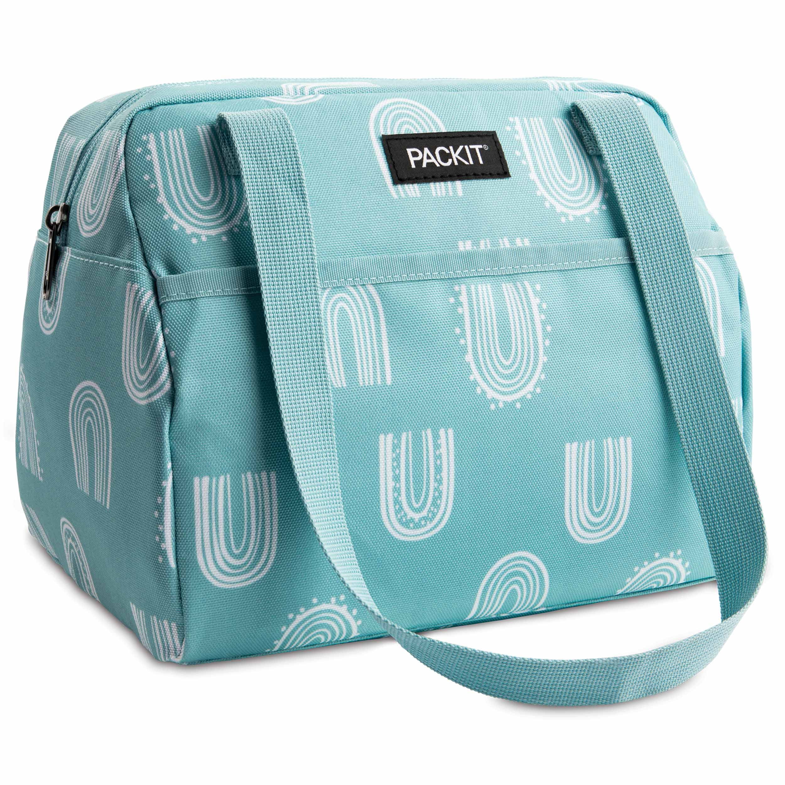 PackIt Freezable Hampton Lunch Bag, Desert Arch, built with Shoulder Straps and Zipper Closure
