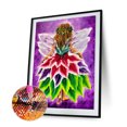 thumbnail image 1 of Cuadros Decorativos Kit de arte de mosaico de diamantes de imitación de taladro completo de hadas de hojas coloridas de pintura de diamantes DIY Tmvgtek embutido en tela, 1 of 9