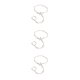 thumbnail image 2 of Minnieouse Anklets Sea Star Pearl Crystal Foot Ring Hanging Chains Mittens Girls Wedding with Decor Pendent Bracelets Finger Toe Type1 NO1 Minnieouse  CBP461802, 2 of 6