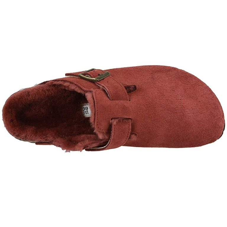 Birkenstock boston shearling port hot sale