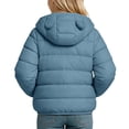 thumbnail image 6 of FAIWAD Boys Girls Winter Coat Puffer Hooded Jacket Zip up Quilted Outerwear for School Outdoor, 6 of 7