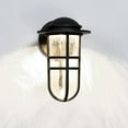 thumbnail image 3 of WAC Lighting Steampunk 13" 1-Light Aluminum Indoor/Outdoor Wall Light in Bronze, 3 of 5