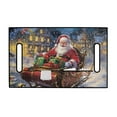 thumbnail image 7 of SEANATIVE Xmas Golf Cart Seat Cover Christmas Golf Cart Seat Towel Blanket with Front Pockets Santa Claus Golfcart Cushion for 2 Person Seats, All Seasons Use Cart Seat Cover Accessory, 7 of 7