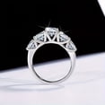 thumbnail image 4 of 3.6 Carat Moissanite Wedding Ring S925 Silver Women Wedding Ring Birthday Gift Anniversary Wedding Festival Activities Daily Wear, 4 of 6