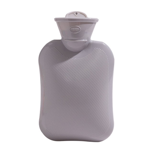 1 Pcs 500ml Hot Water Bottle Eco-friendly Heat Resistant PVC Explosion-proof Hot Water Cover Bag for Home