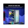 thumbnail image 3 of Corsair iCUE 5000T RGB CC-9011231-WW White Steel / Plastic / Tempered Glass ATX Mid Tower Computer Case, 3 of 10