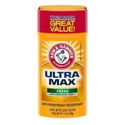 ARM & HAMMER ULTRA MAX Deodorant- Fresh- Solid - 2.6oz- Twin Pack (Pack of two)