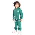 thumbnail image 2 of Wonder Nation Toddler Boys Full Zip Track Jacket and Matching Jogger Pants, 2-Piece, Sizes 12M-5T, 2 of 8