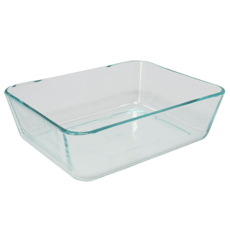 Pyrex Food Storage Bundle with Glass Casserole Dish and Matching Glass Lid