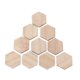 thumbnail image 1 of 25Pcs Hex Wood Chips 38mm Blank Unfinished Wooden Cutouts Slices for DIY Decorations Crafts, 1 of 3