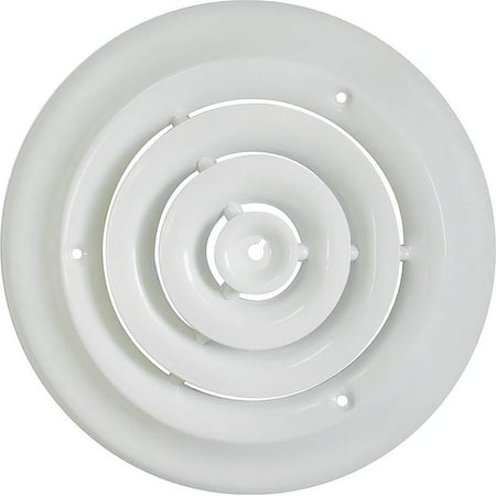 Mintcraft SRSD08 Round Ceiling Diffuser 8 in W, White