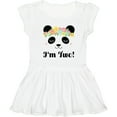 thumbnail image 3 of Inktastic 2nd Birthday Panda Face 2 Year Old Girl Girls Toddler Dress, 3 of 5