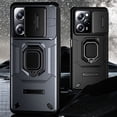 thumbnail image 2 of Redmi Note 12 Pro Plus Note 12S Note 12 Turbo Poco X5 Pro Poco F5 Lujo A Prueba De Golpes Duro Armor Caso Con Soporte De Metal De Rotación, 2 of 4