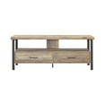 thumbnail image 3 of 59" 2-drawer TV Console Weathered Pine, 3 of 8