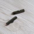 thumbnail image 5 of BESTYASH Ribbon Crimp Clamp Ends Metal Fasteners Dark Brown 100 Pieces for Jewelry Making and Craft Projects, 5 of 5