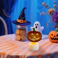 thumbnail image 4 of Electronic Candle Lights Festival LED Halloween Wind Lights Decorative Injection Durable Metal Material Pumpkin Shape for Indoor Outdoor Party Desktop, 4 of 4