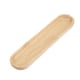 thumbnail image 4 of Plato de madera Jadeshay Bandeja para servir sushi tipo barco 27*6*2 cm, 4 of 12