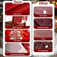 thumbnail image 4 of Christmas Chair Covers Set of 6 for Dining Chairs, Tear-Resistant Machine Washable Slipcovers, Reusable Holiday Decor for Xmas New Year Party, Home Kitchen Decor, 4 of 7