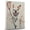 American Bulldog, variant on Irish Wolfhound Dog Canvas Lacrosse Stretched Canvas Size 8x12 – Funny Irish Wolfhound Dog Canvas Wall Decor, Funny Dog Wall Art for Lacrosse Room