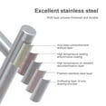 thumbnail image 4 of Lohoms 30 Pack 12 inches Stainless Steel T Bar, Kitchen Door Cabinet Handles Pull Knobs T Bar, Brushed Cupboard Drawer Pulls, 12", 4 of 8