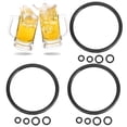 thumbnail image 1 of Black Keg , Compact Size Keg Gasket, For Homebrew, 1 of 8