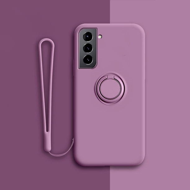 Funda magnética de silicona para Samsung Galaxy S23 S20 S21 FE S22 Ultra Plus A52S A52 A53 S10 S9 S8 S Note 20 S10E, funda con anillo Tan Jianjun unisex