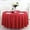 Red, variant on Votnto Hotel Wedding Tablecloths Restaurant Round Table Cloths Dining Table Covers Washable Table Clothes Cover for Wedding, Graduation & Banquet Beige