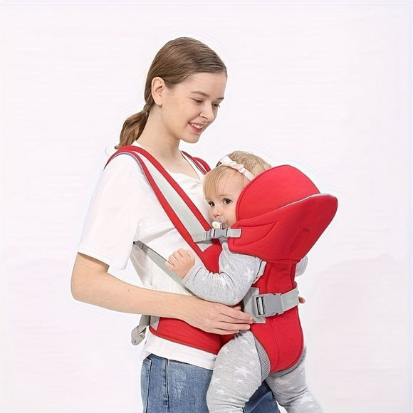 Multifunctional Large Baby Carrier, Breathable Thickened Baby Backpack Style Carrier