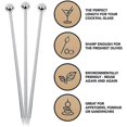 thumbnail image 3 of 45 Pack Stainless Steel Cocktail Picks Martini Pick, 3 of 5