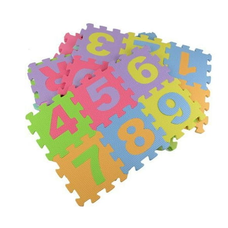 Alphabet Numbers Soft Foam Play Puzzle Mats Children Kids Play