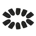 thumbnail image 1 of Qarigey 10 Uds. De herramientas para uñas, removedor de silicona, tapa de remojo para manicura, funda desengrasante con Clip, cubierta de barniz de Juegos de manicura Negro Qarigey CE015518-03, 1 of 6