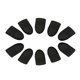 thumbnail image 1 of Guardurnaity 10 Uds. De herramientas para uñas, removedor de silicona, tapa de remojo para manicura, funda desengrasante con Clip, cubierta de barniz de Juegos de manicura Negro Guardurnaity CE015518-03, 1 of 6