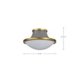thumbnail image 5 of Nuvo Lighting - Lafayette - 3 Light Flush Mount In Contemporary Style-10.13, 5 of 13