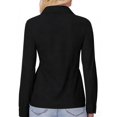 thumbnail image 2 of Women Regular‑Fit Long‑Sleeve Button‑Up Office Blouse, Versatile Neutral‑Tone Work and Daily Tops, 2 of 18