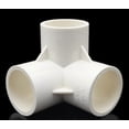 thumbnail image 1 of 3-way PVC fitting, PVC pipe connectors, three-dimensional fittings, furniture connectors, greenhouse frame (size: 32mm), 1 of 3