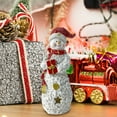 thumbnail image 4 of Adorno Navideño Grande de Copo de Nieve | Decoración Navideña Luminosa de Escritorio | Muñeco de Nieve Colgante Ideal para Viajes | Regalo Festivo para Niños y Adultos, 4 of 5