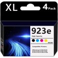 thumbnail image 1 of Cartucho de tinta APRONE 923e 923, paquete de 4 con chip para HP OfficeJet Pro, 1 of 6