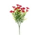 thumbnail image 2 of Decoraciones De Plástico Ramo de flores artificiales de 7 ramas, 35 cm, hojas de plástico para decoración del hogar, bodas y patios (1 unidad) Rkxzt, 2 of 6