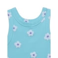 thumbnail image 2 of Wonder Nation Girls Kid Tough Ribbed Tank Top, Sizes 4-18 & Plus, 2 of 3