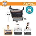 thumbnail image 4 of K&H Pet Products Buckle N' Go Dog Car Seat for Pets Gray X-Small 16 X 14 X 14 Inches, 4 of 11