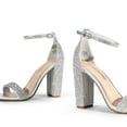 thumbnail image 2 of BURUDANI Women's Hi-Chunk High Heel Pump Sandals, 2 of 4