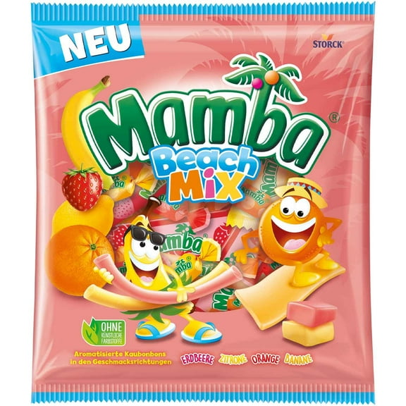 MAMBA chewy candy BEACH MIX - 160g/5.64 oz