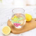 thumbnail image 3 of Mainstays Tropical Acrylic Stemless Wine Glass, 19.7oz 1pc, 3 of 11