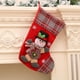 thumbnail image 1 of NEW Christmas Tree Hanging Party Tree Decor Santa Stocking Knitting Sock Gift Candy Bags, 1 of 3