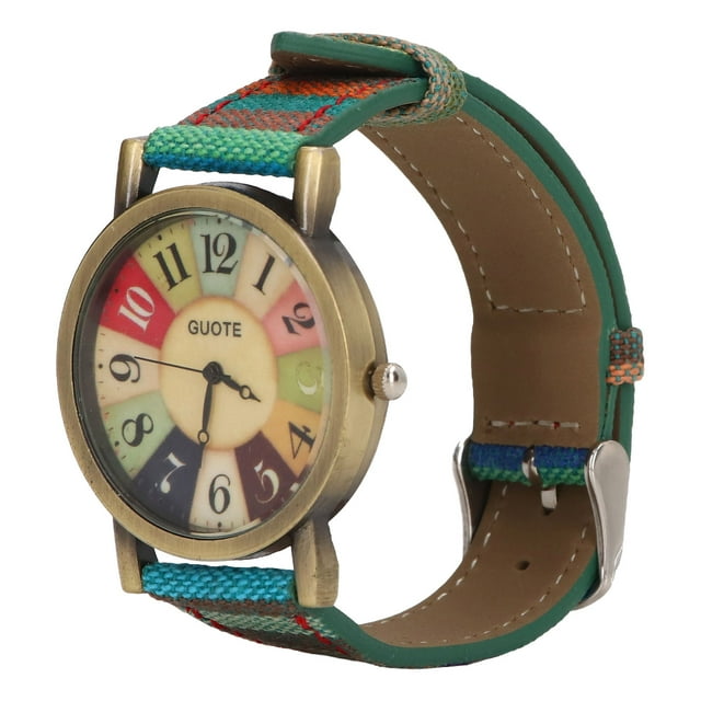 Reloj De Niña,Reloj Hippie Multicolor Bohemio Boho Reloj Hippie Reloj Boho Funcionalidad De Alta Precisión